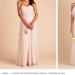 Birdy Grey Christina Convertible Dress- Blush Pink